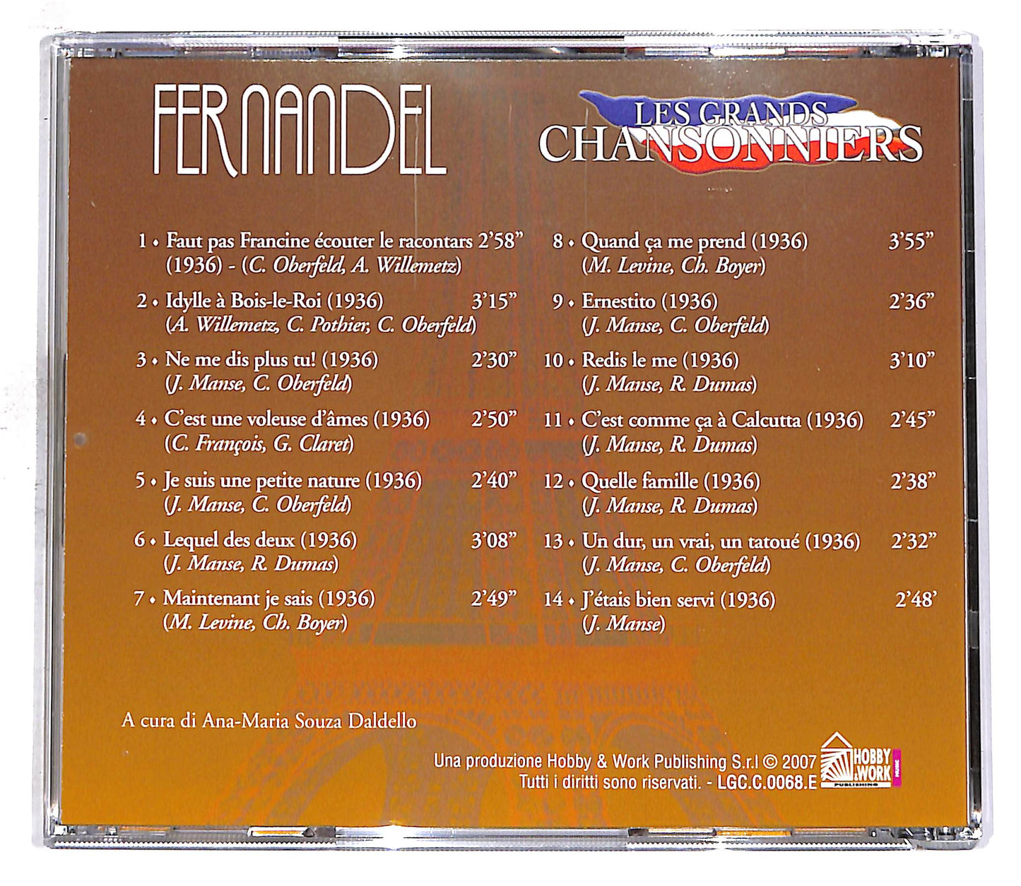 EBOND Fernandel - Fernandel EDITORIALE CD CD059353