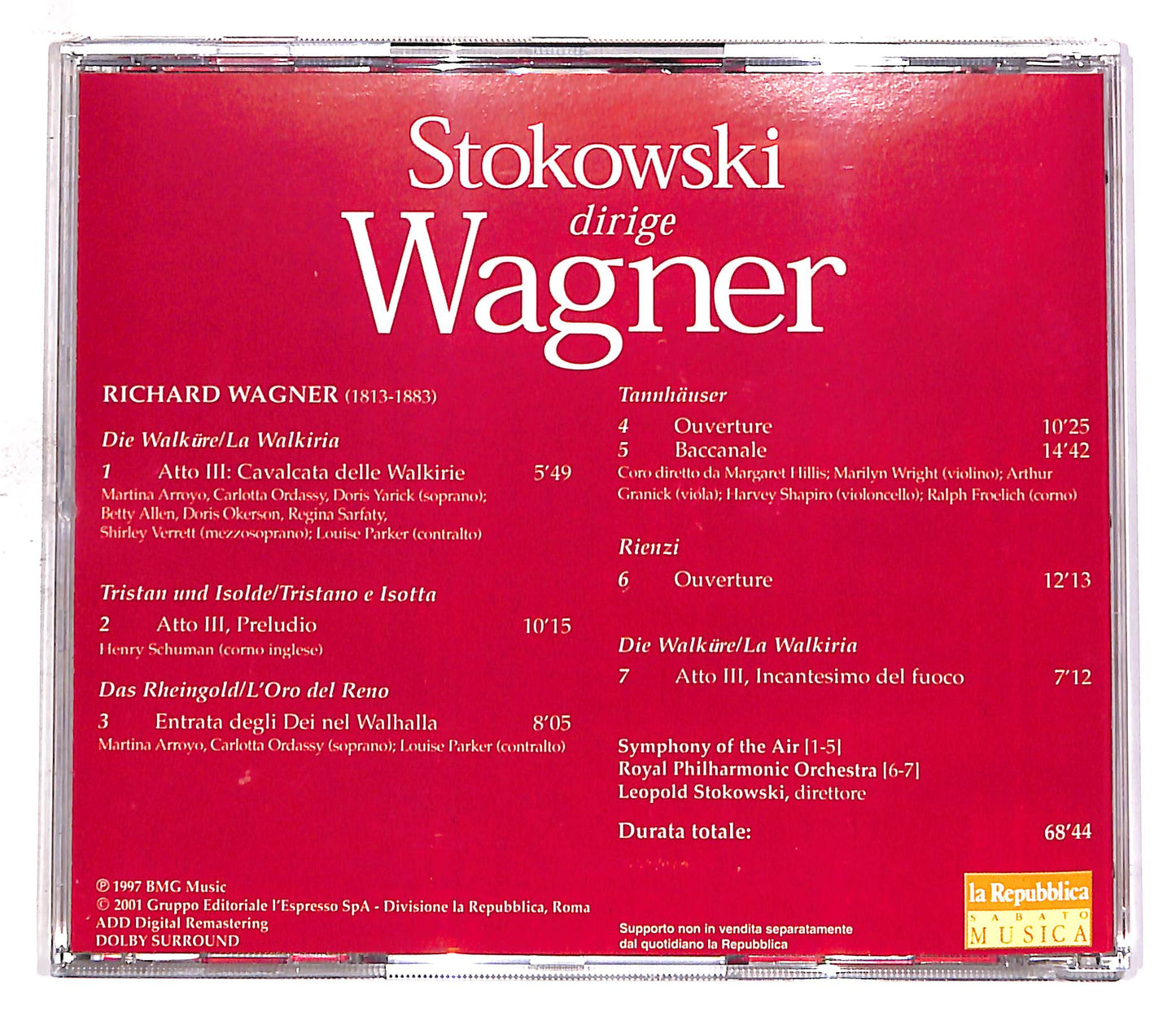 EBOND Leopold Stokowski - Richard Wagner EDITORIALE CD CD059420