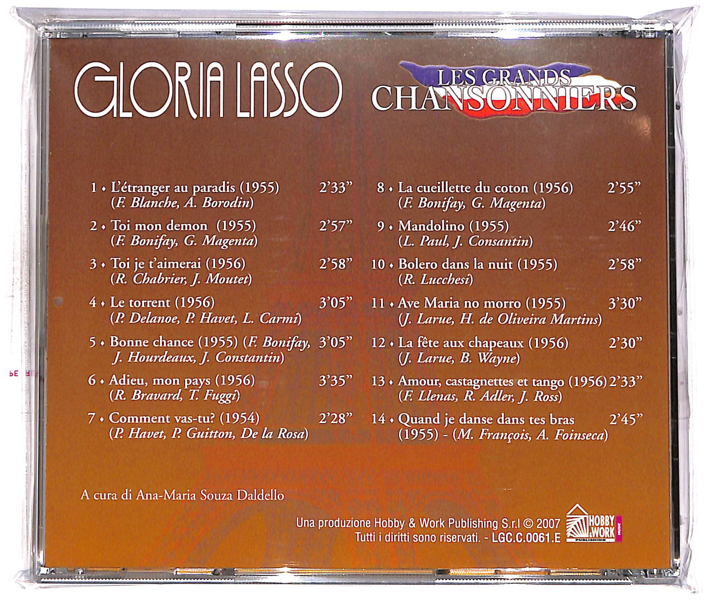EBOND Gloria Lasso - Gloria Lasso EDITORIALE CD CD059421