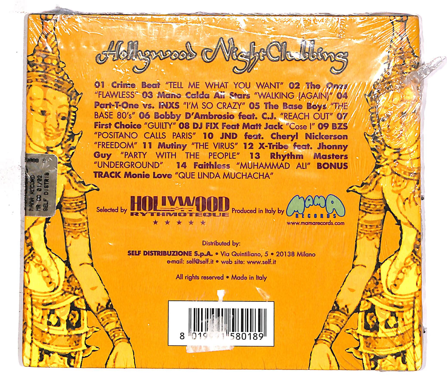 EBOND Various - Hollywood NightClubbing CD CD059432