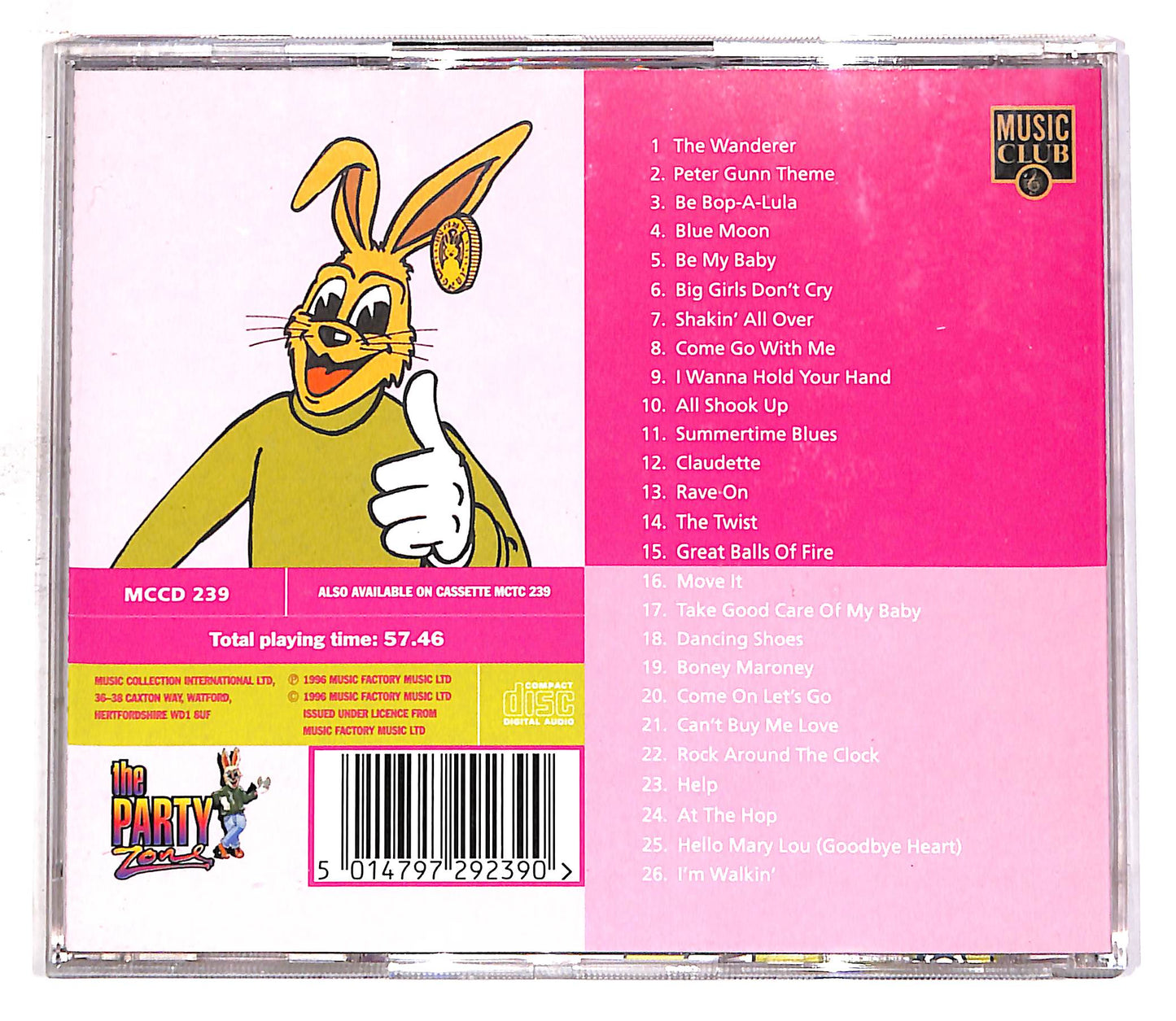 EBOND Jive Bunny And The Master Mixers - Non-Stop Juke Box CD CD059436