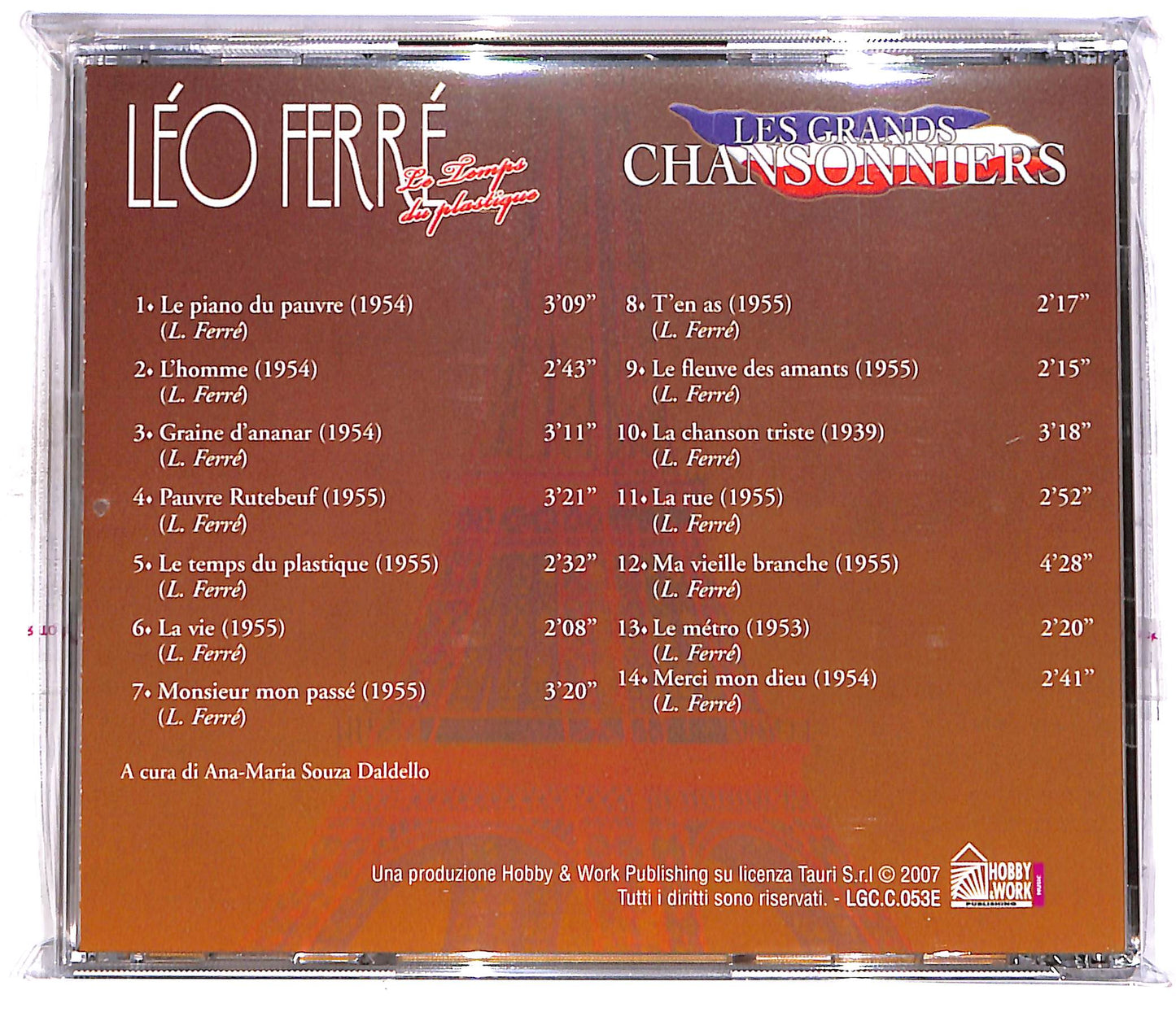 EBOND Leo Ferre - Leo Ferre EDITORIALE CD CD059503