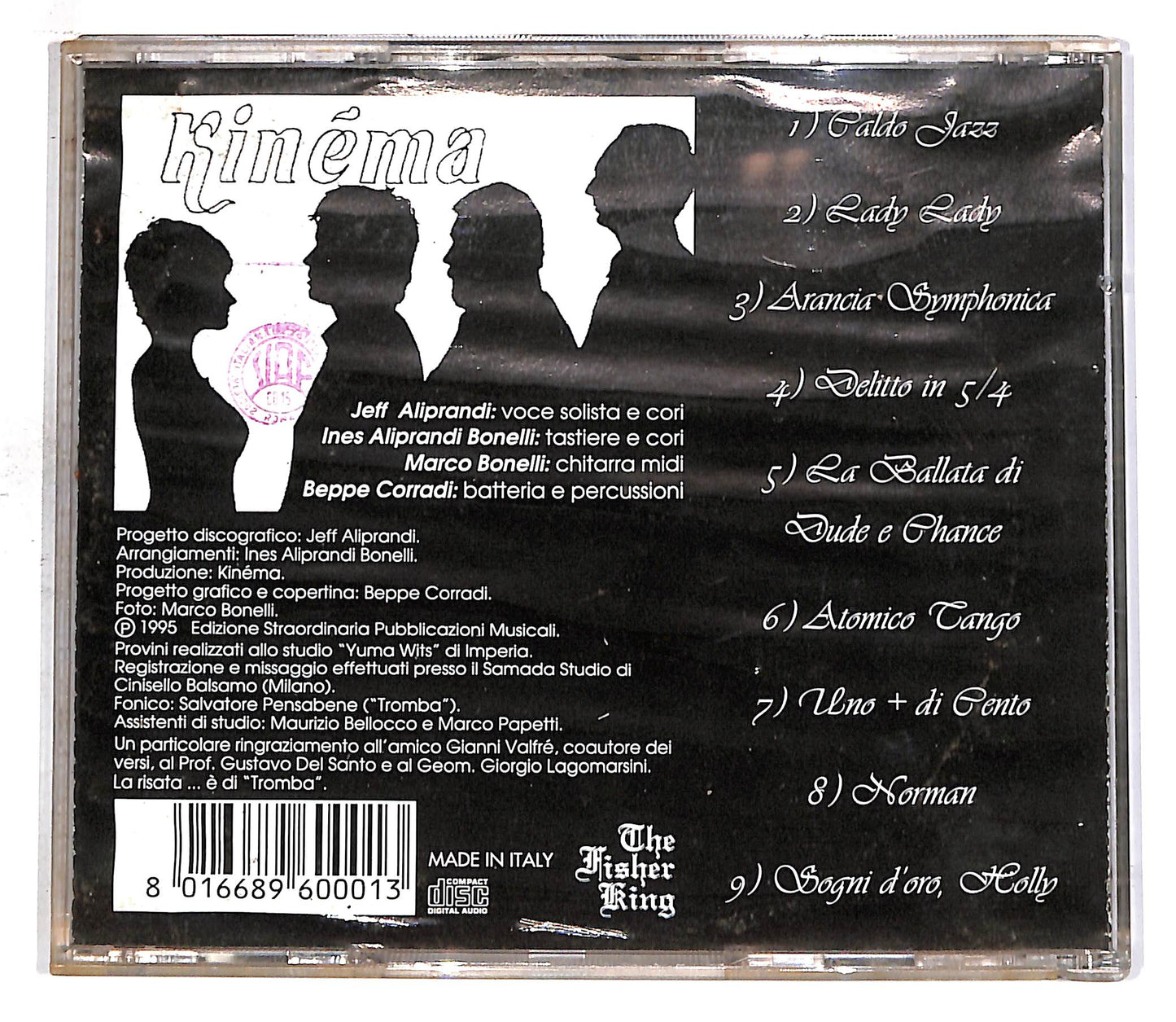 EBOND Kinema - immagini.. note CD CD059517