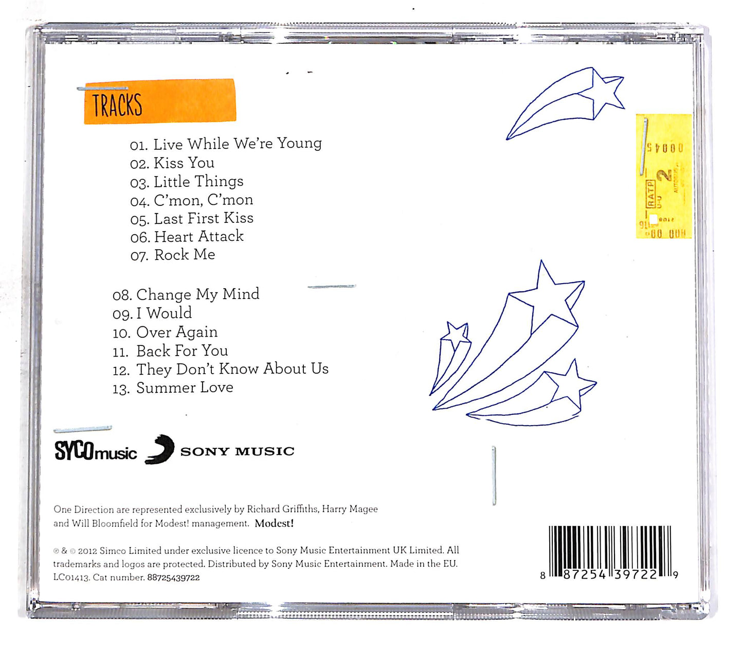 EBOND One Direction - Take Me Home CD CD059532