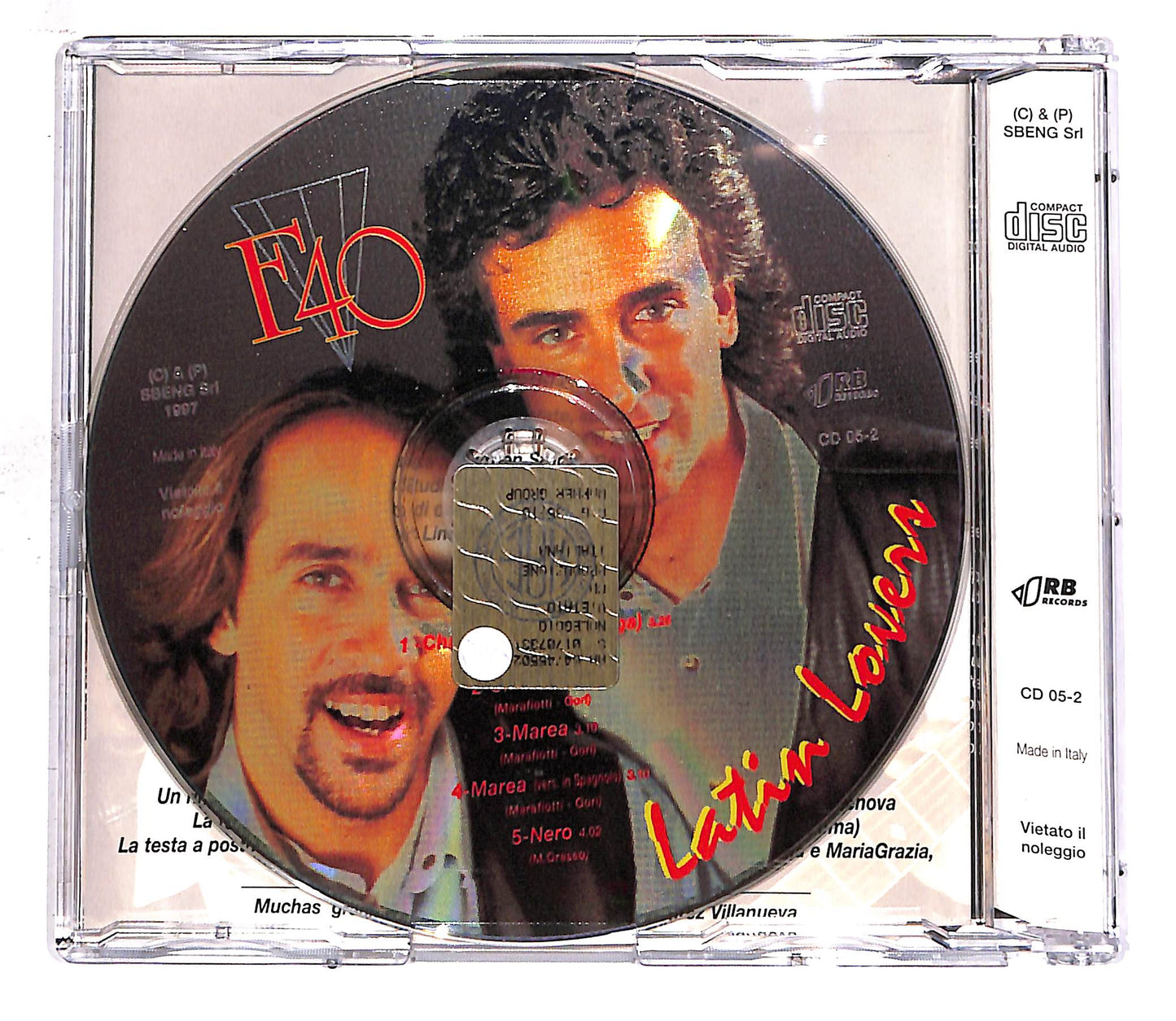 EBOND F40 - Latin Lovers EDITORIALE CD CD059564