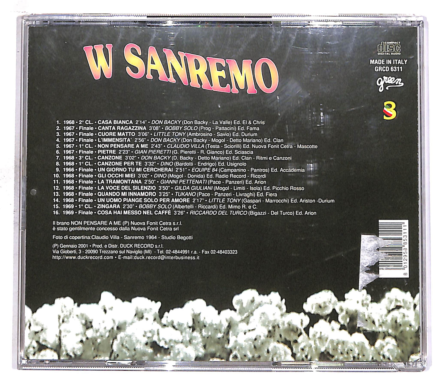EBOND Various - W Sanremo - Vol.3 CD CD059605
