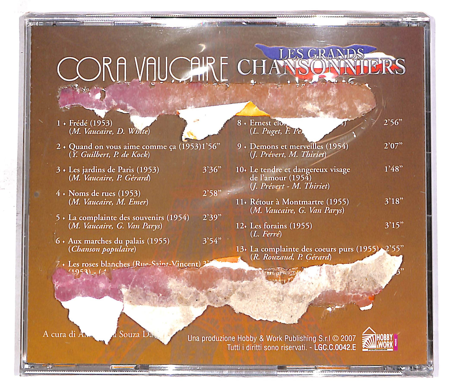 EBOND Cora Vaucaire - Cora Vaucaire EDITORIALE CD CD059636