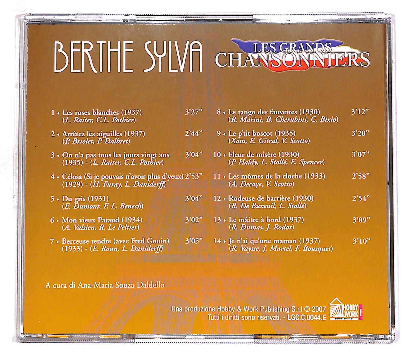 EBOND Les Grands Chansonniers - Berthe Sylva EDITORIALE CD CD059660
