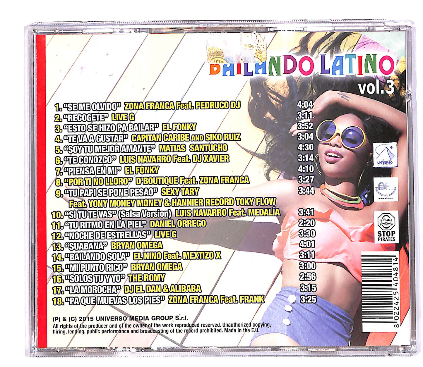 EBOND Various - Bailando Latino Vol.3 CD CD059825