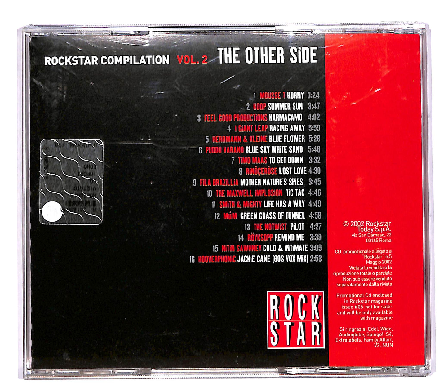 EBOND Various - Rockstar Compilation Vol 2 The Other Side CD CD059837