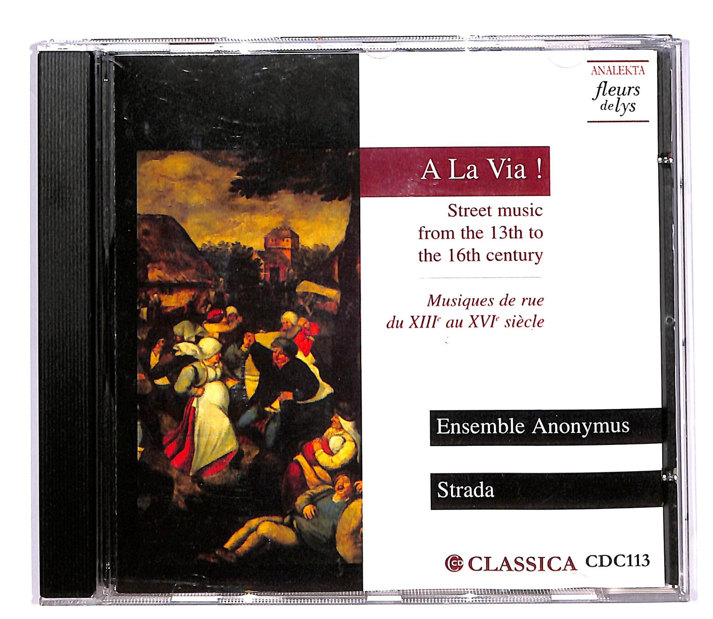 EBOND A La Via! - Strada Ensemble Anonymus CD CD059857