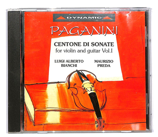 EBOND Paganini - Centone Di Sonate For Violin And Guitar Vol.I CD CD059923