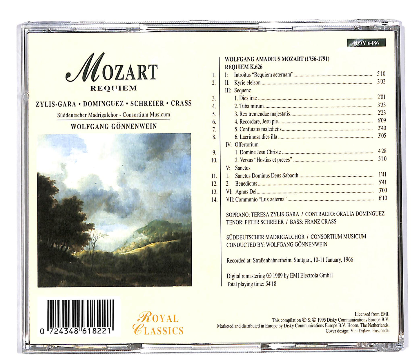 EBOND Mozart - Requiem CD CD059926