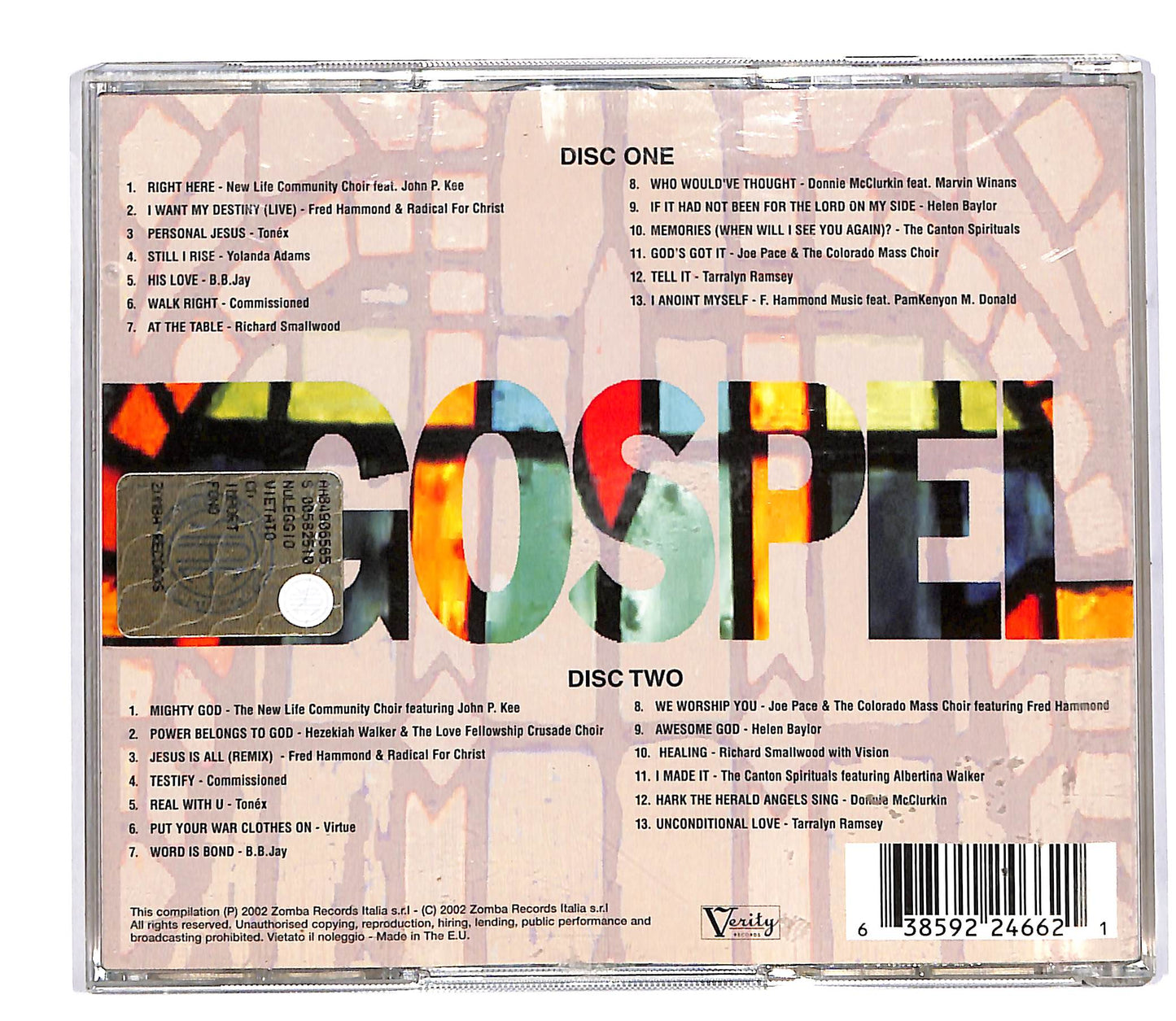 EBOND Various - New Millenium Gospel (2 dischi) CD CD059935