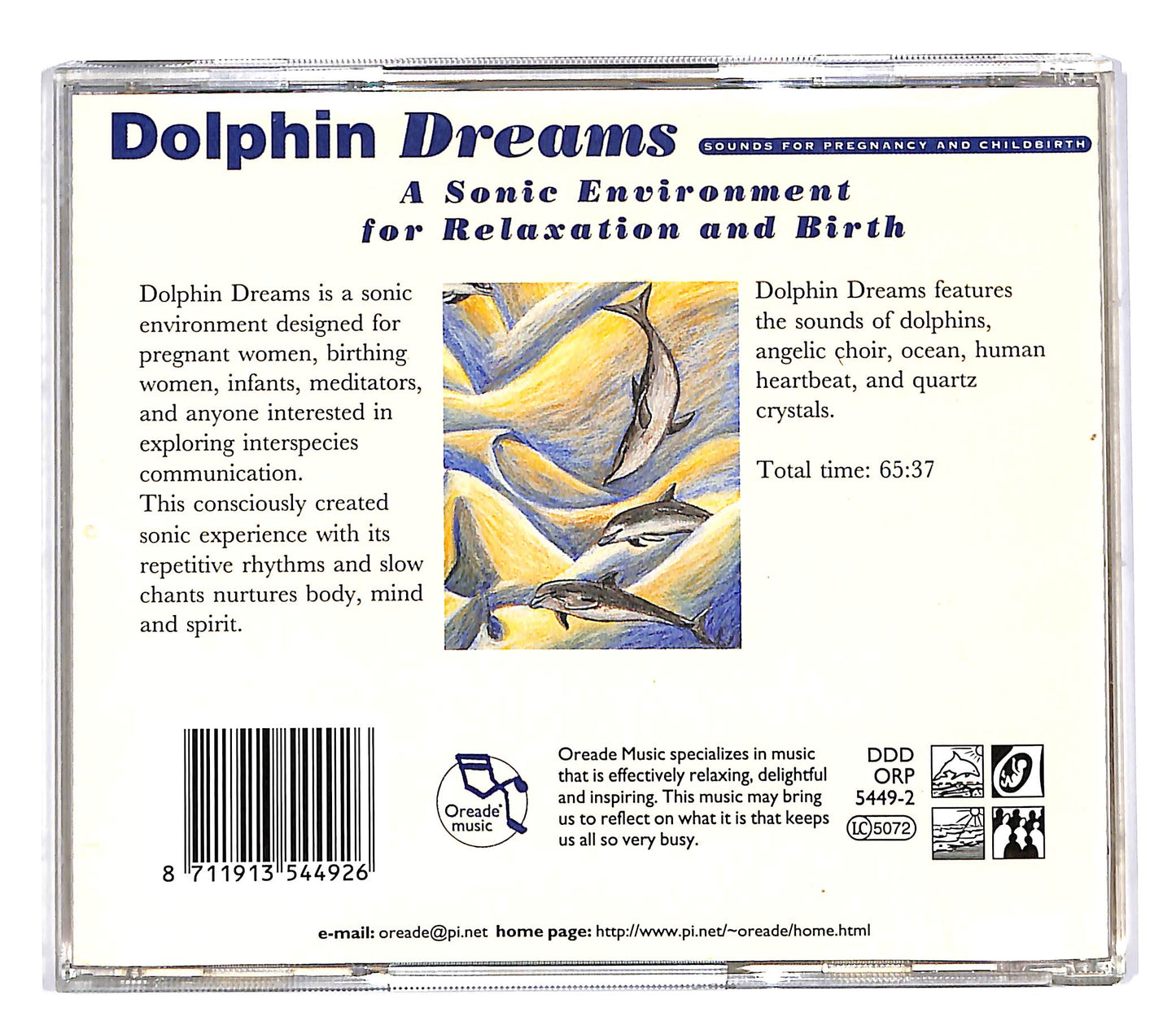 EBOND Jonathan Goldman - Dolphin Dreams CD CD059936