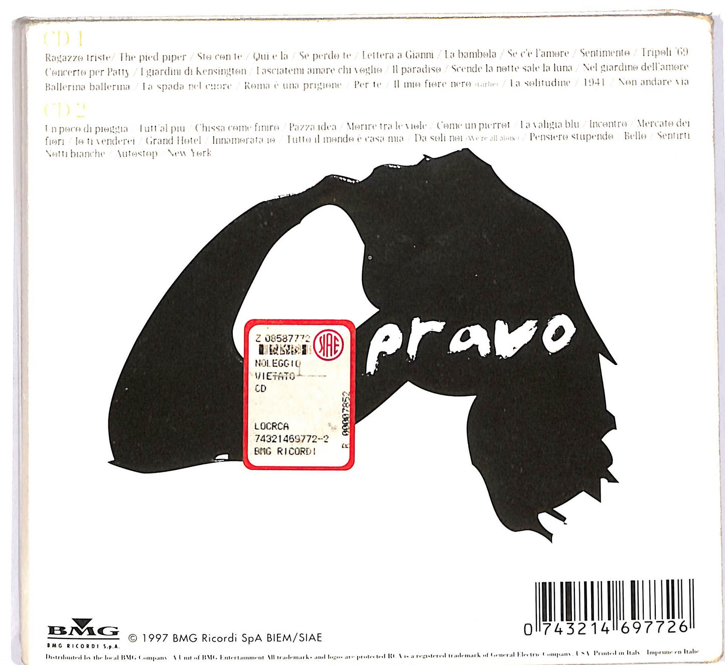 EBOND Patty Pravo - Divina (2 dischi) CD CD059946