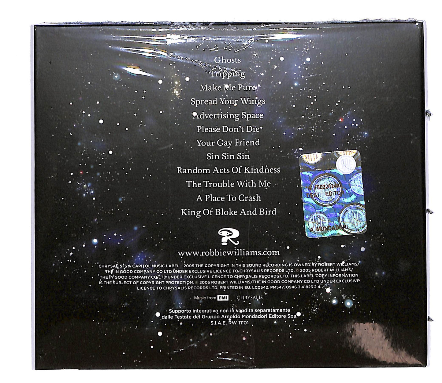 EBOND Robbie Williams - Intensive Care EDITORIALE CD CD060002