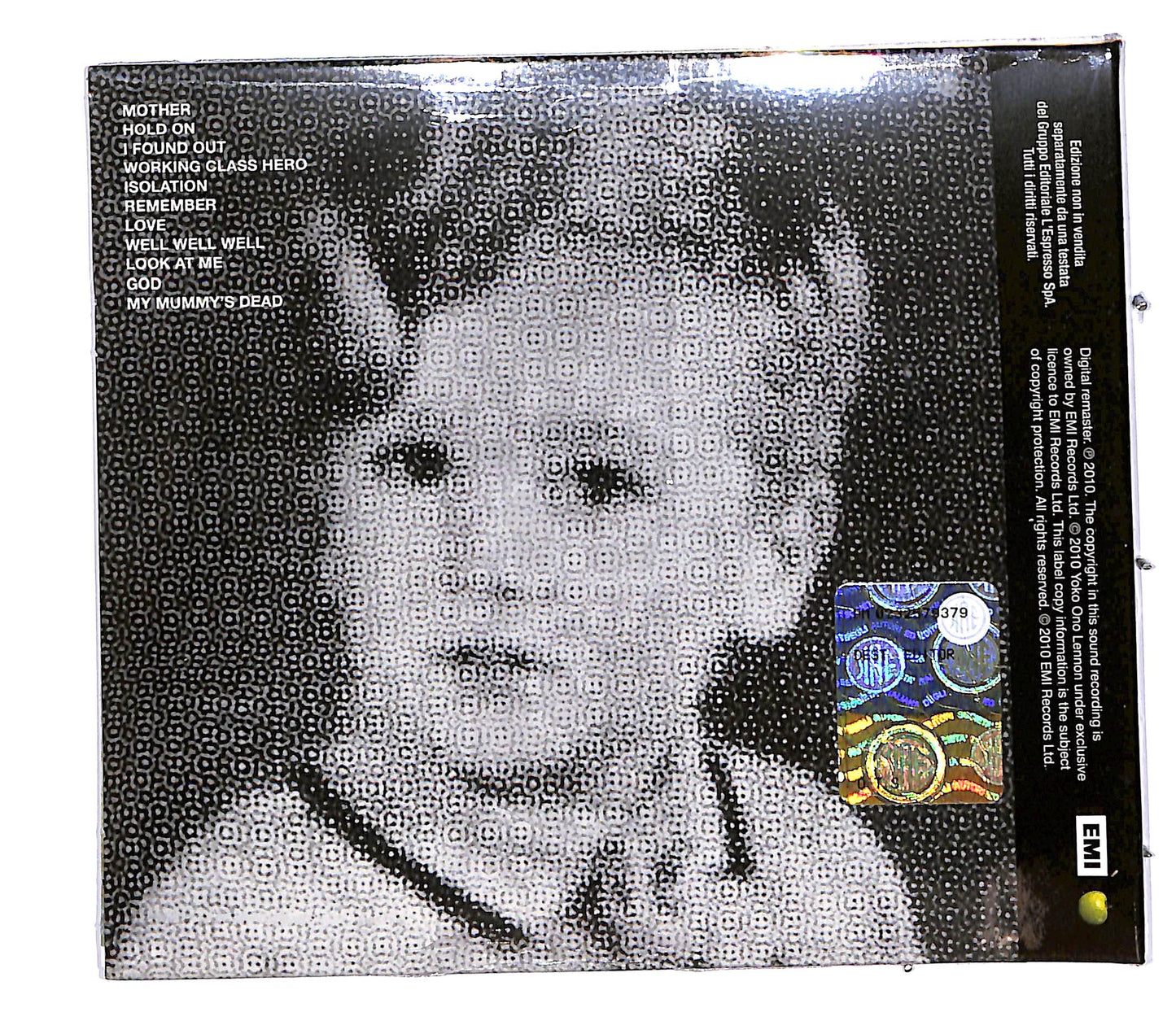 EBOND John Lennon - Plastic Ono Band EDITORIALE CD CD060017