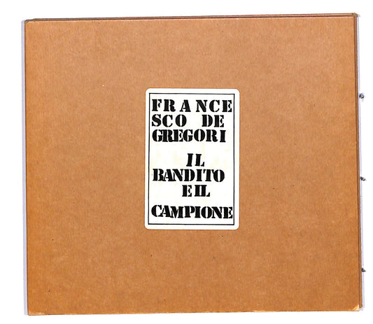 EBOND Francesco De Gregori - Il Bandito E Il Campione CD CD060020