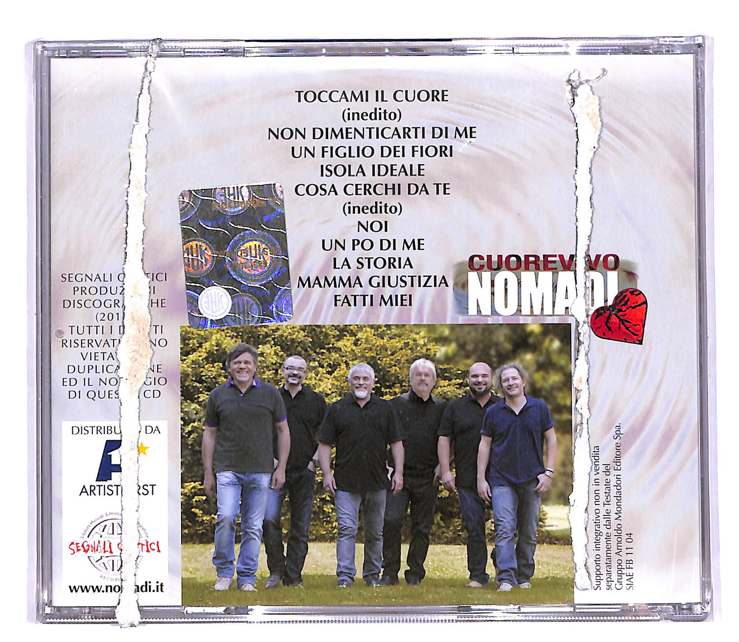EBOND Nomadi - Cuorevivo EDITORIALE CD CD060104