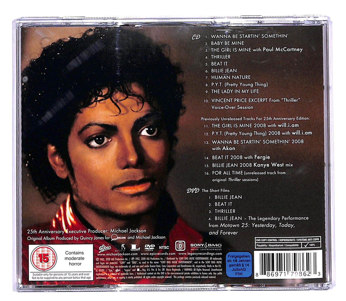 EBOND Michael Jackson - Thriller 25 + DVD (slipcase) CD CD060109