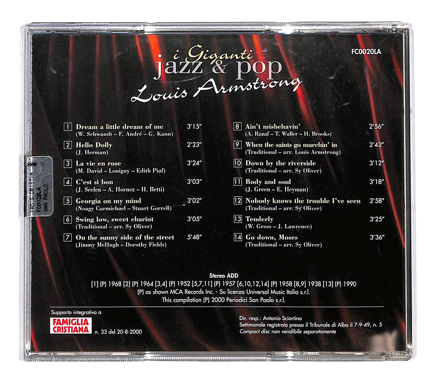 EBOND Louis Armstrong - Louis Armstrong EDITORIALE CD CD060334