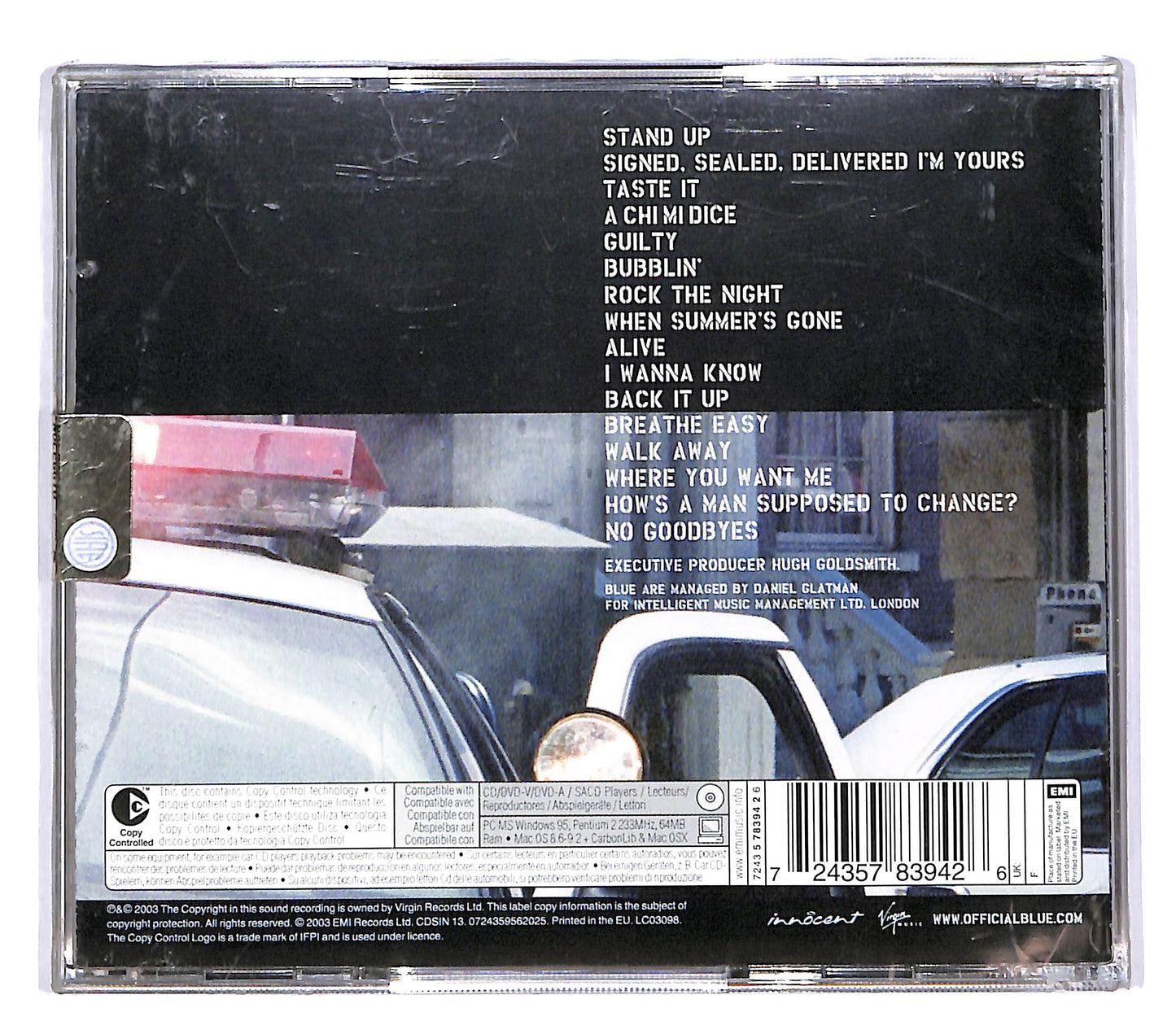 EBOND Blue - Guilty CD CD060344