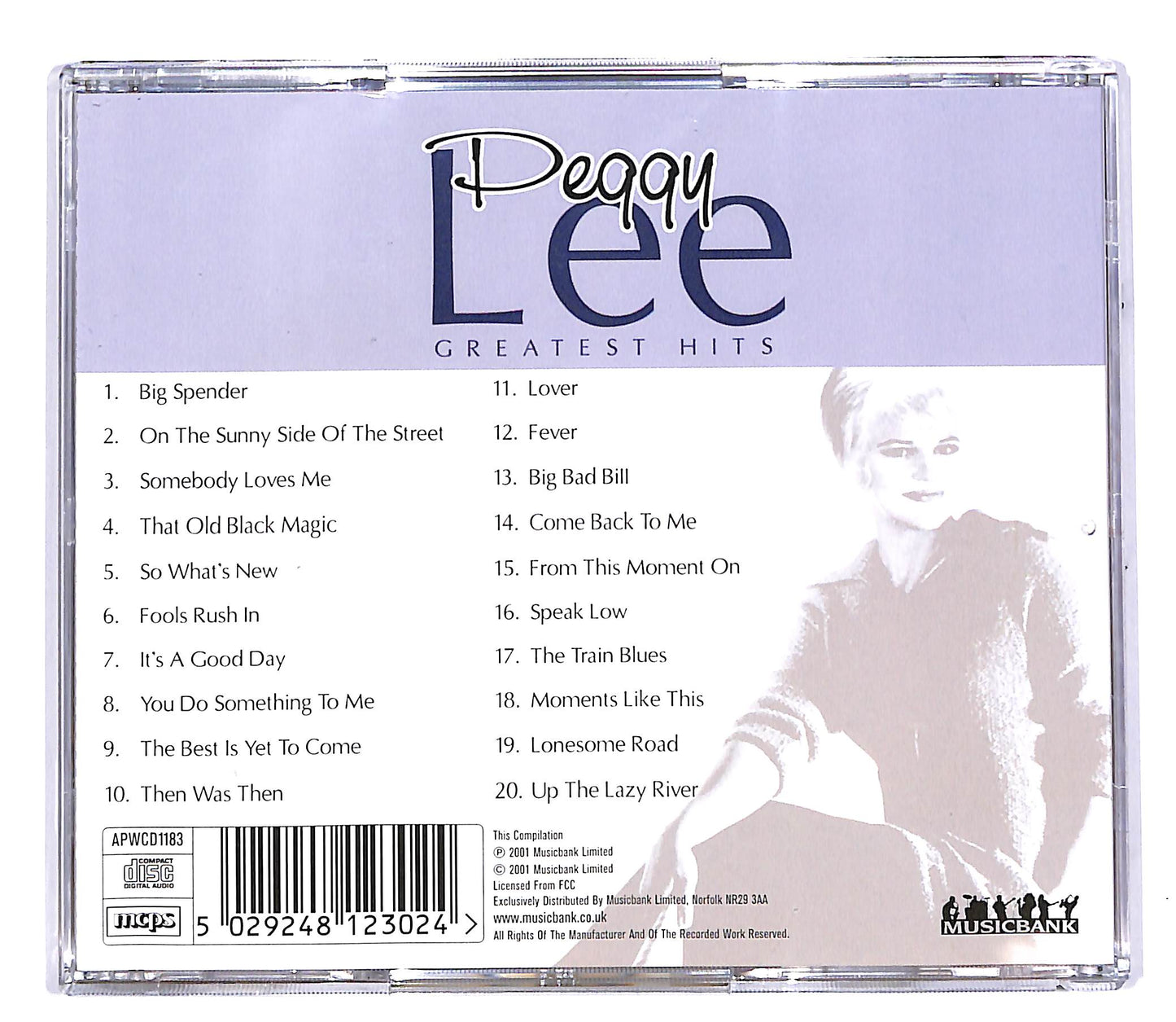 EBOND Peggy Lee - Greatest Hits CD CD060359