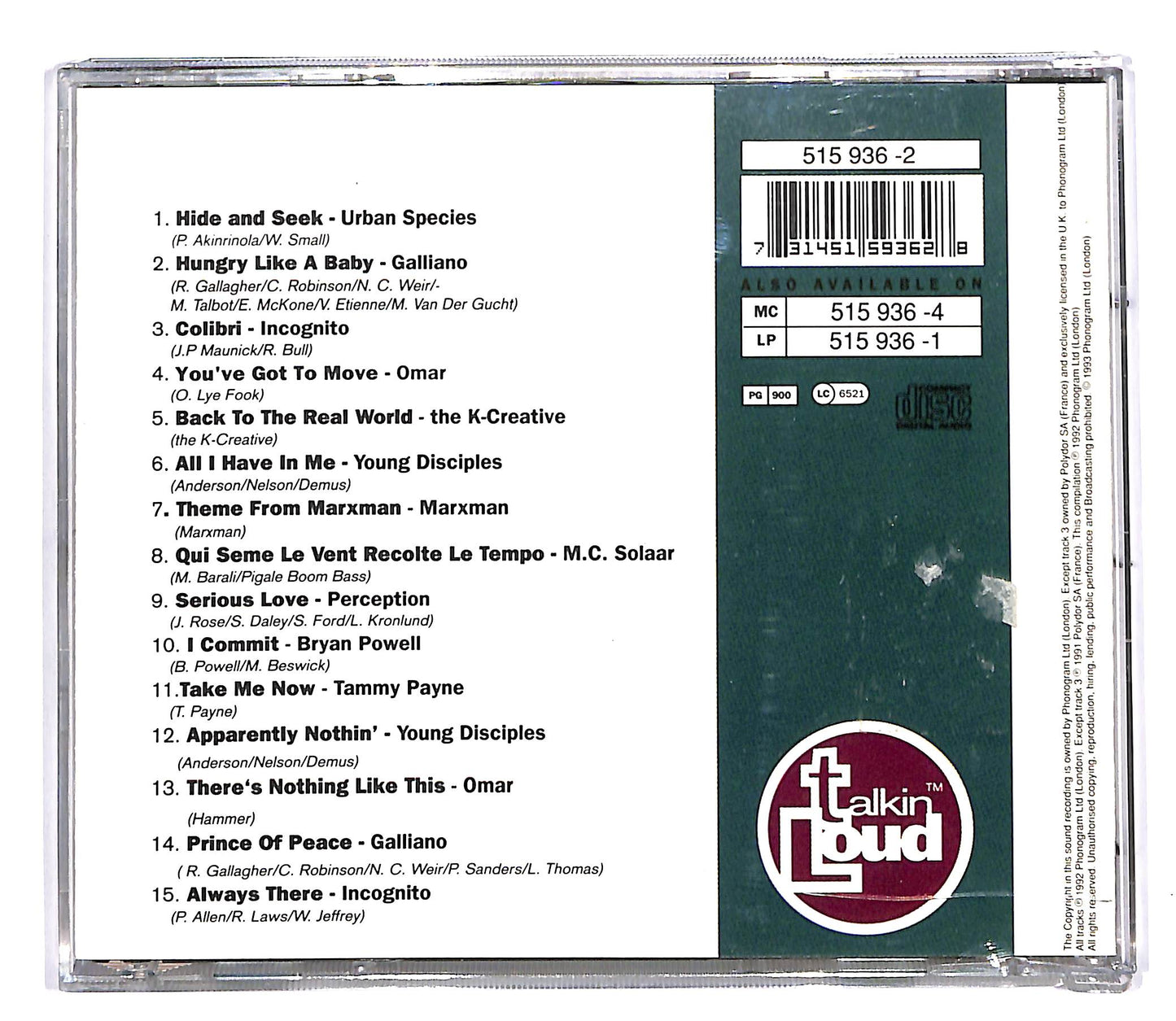 EBOND Various - Talkin Loud Two CD CD060410