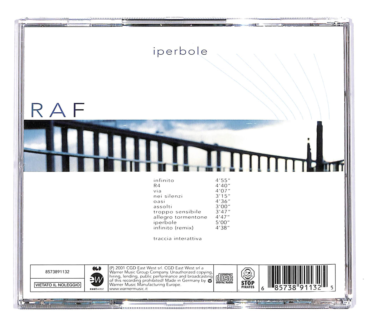 EBOND RAF - Iperbole CD CD060425