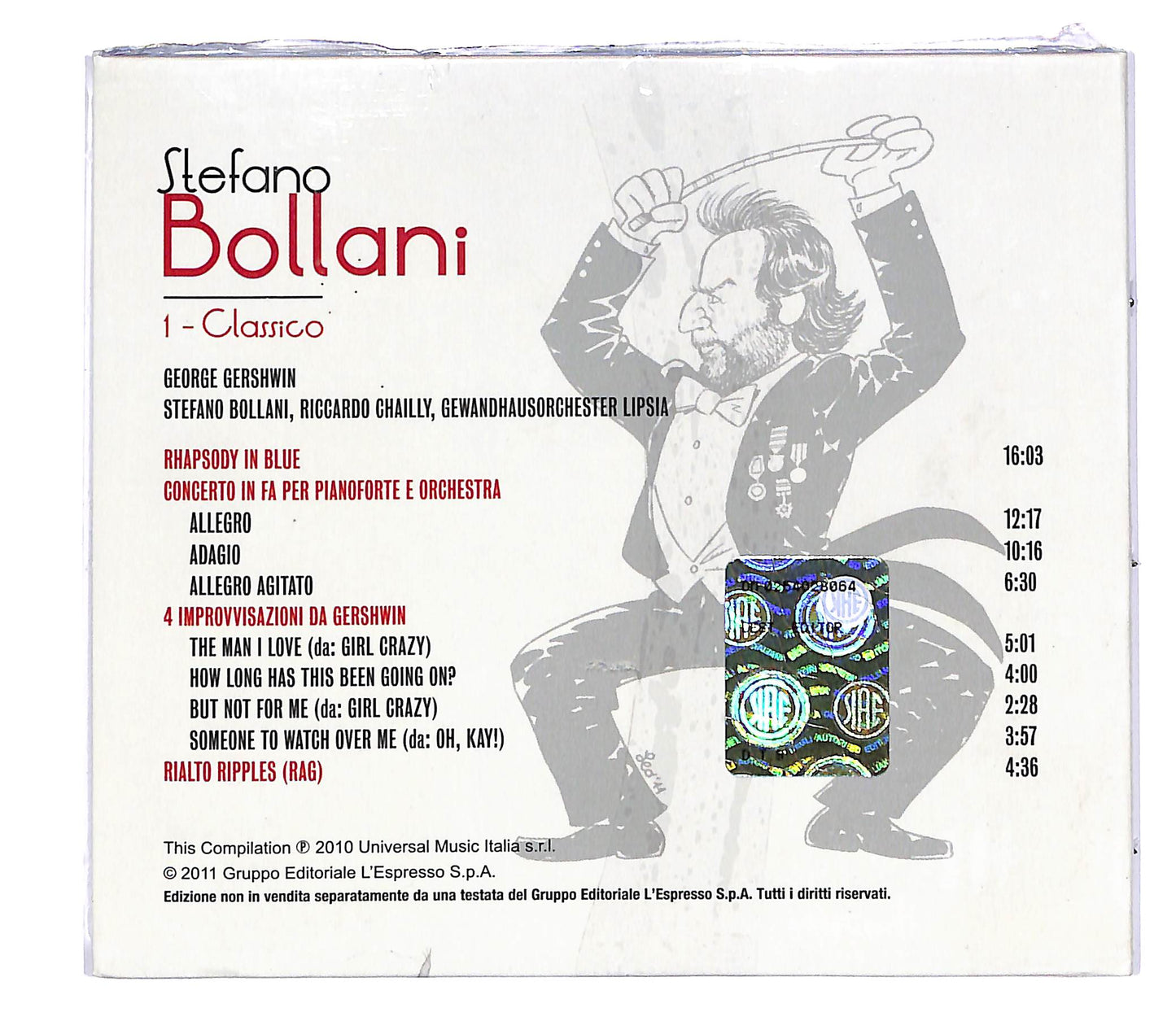 EBOND Stefano Bollani - Classico EDITORIALE CD CD060449