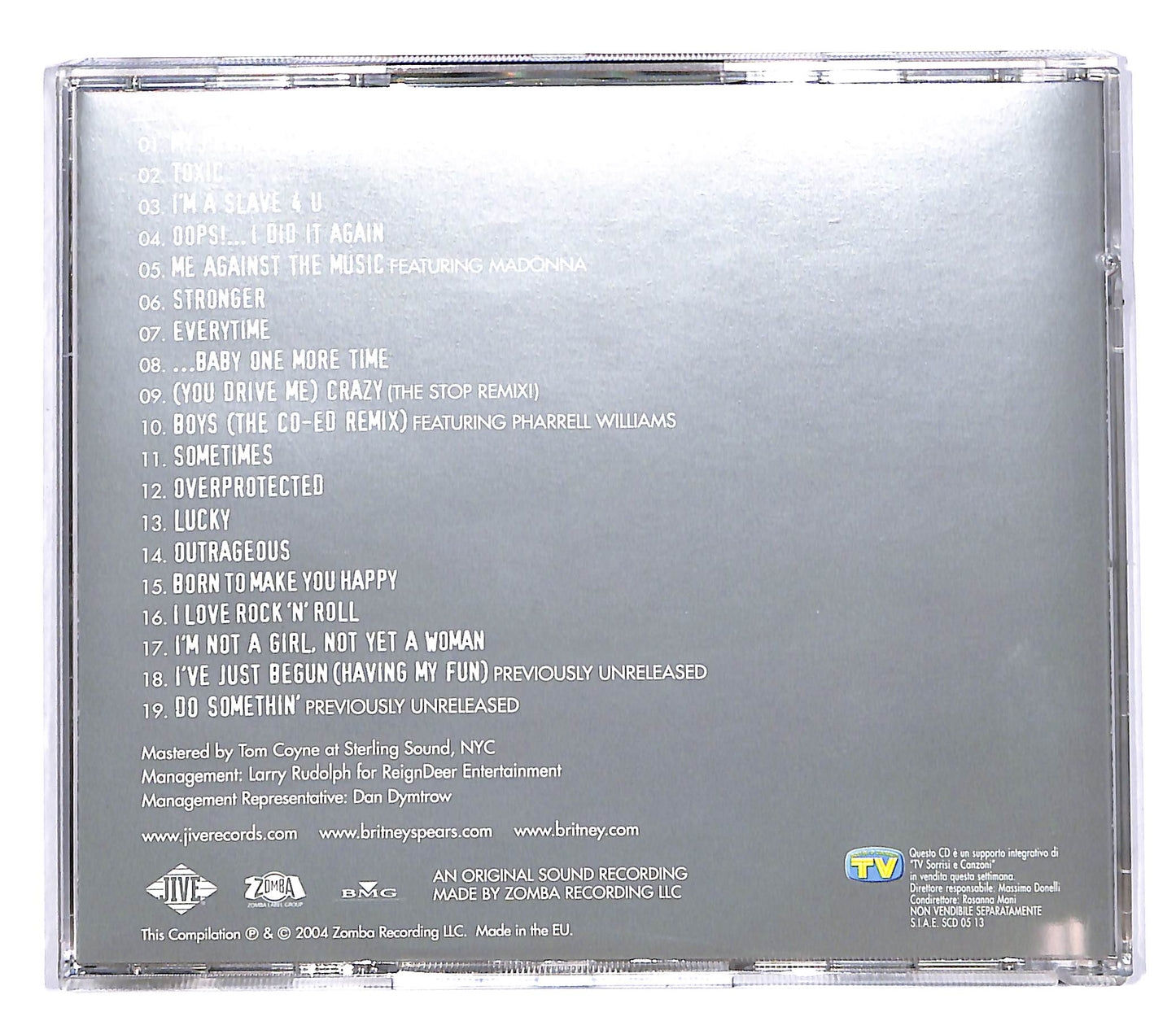 EBOND Britney Spears - Greatest Hits - My Prerogative EDITORIALE CD CD060459