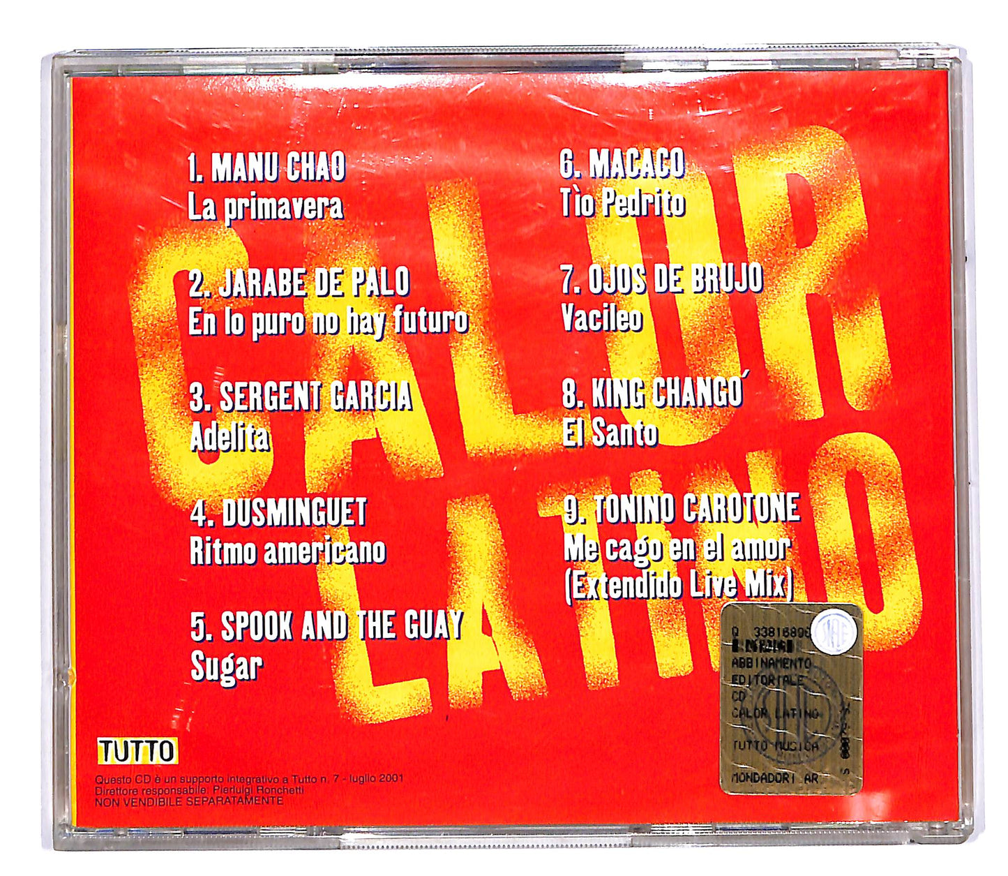 EBOND Various - Calor Latino EDITORIALE CD CD060523
