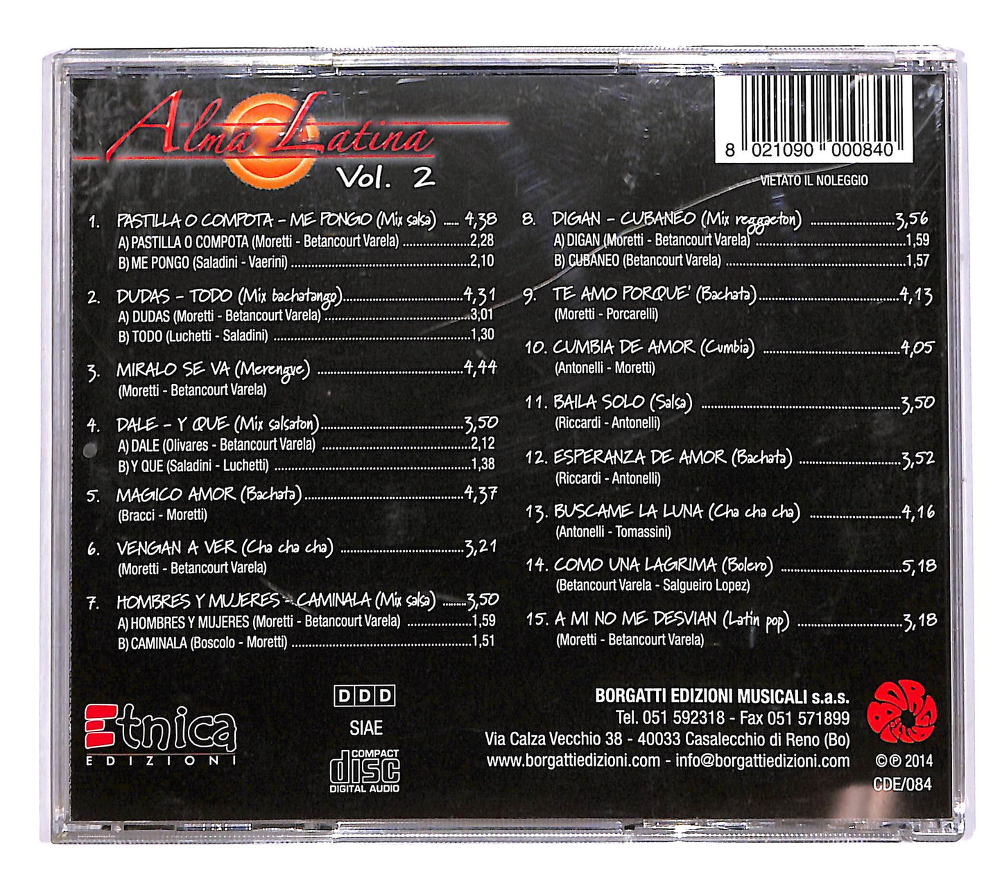EBOND Various - Alma Latina vol. 2 CD CD060536