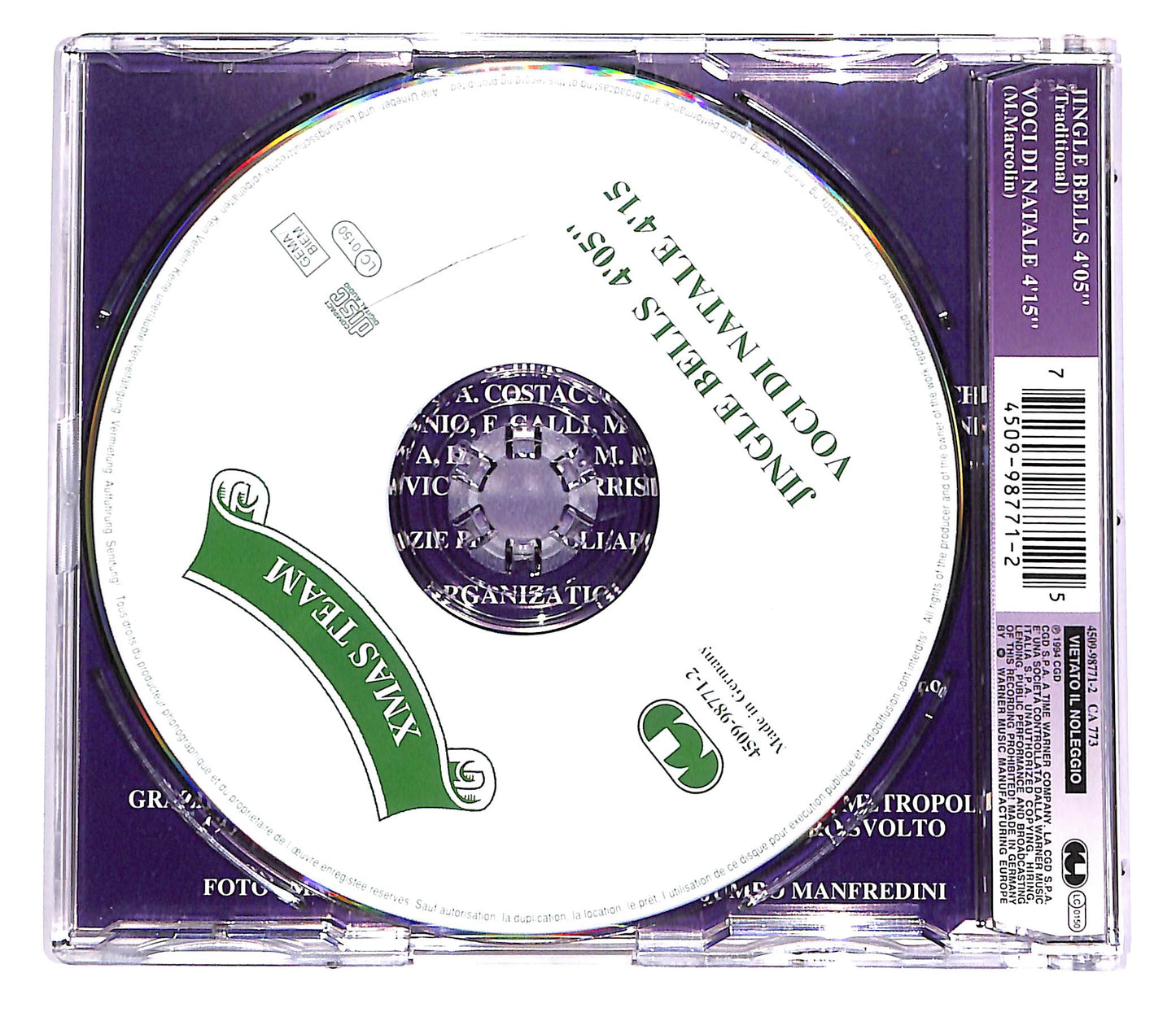 EBOND Xmas Team - Jingle Bells CD CD060604