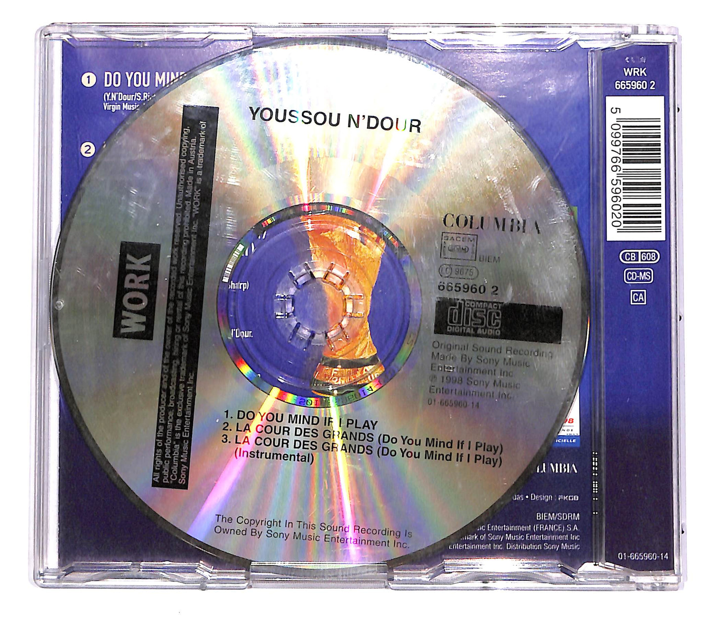 EBOND Youssou N'Dour, Axelle Red - La Cour Des Grands CD CD060608