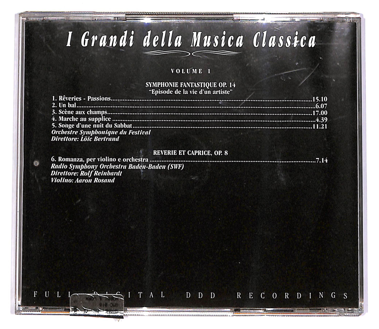 EBOND Berlioz - Volume I EDITORIALE CD CD060619