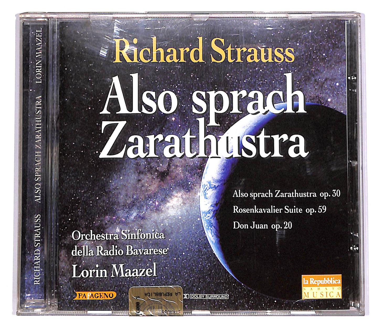 EBOND Richard Strauss - Also Sprach Zarathustra - Lorin Maazel EDIT CD CD060624