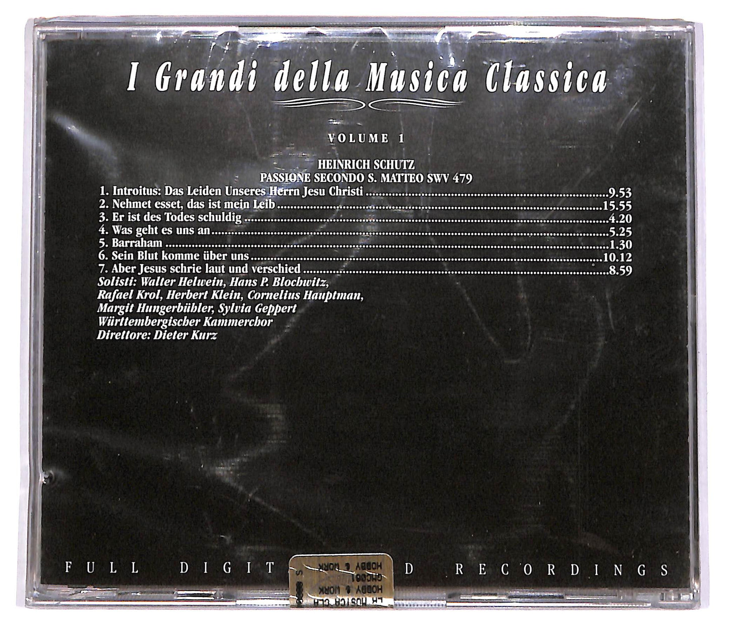 EBOND Baracco Tedesco - Volume I EDITORIALE CD CD060627