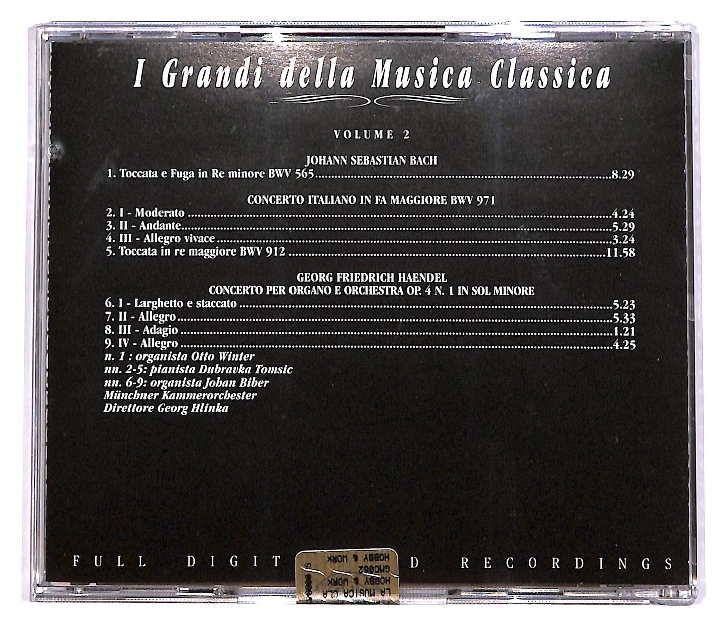 EBOND Barocco Tedesco - Volume II EDITORIALE CD CD060632
