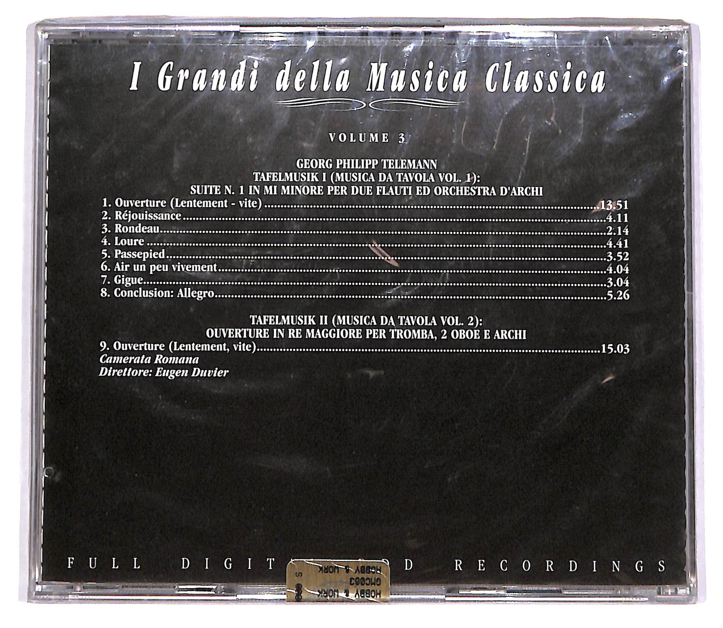 EBOND Barocco Tedesco - Volume III EDITORIALE CD CD060640