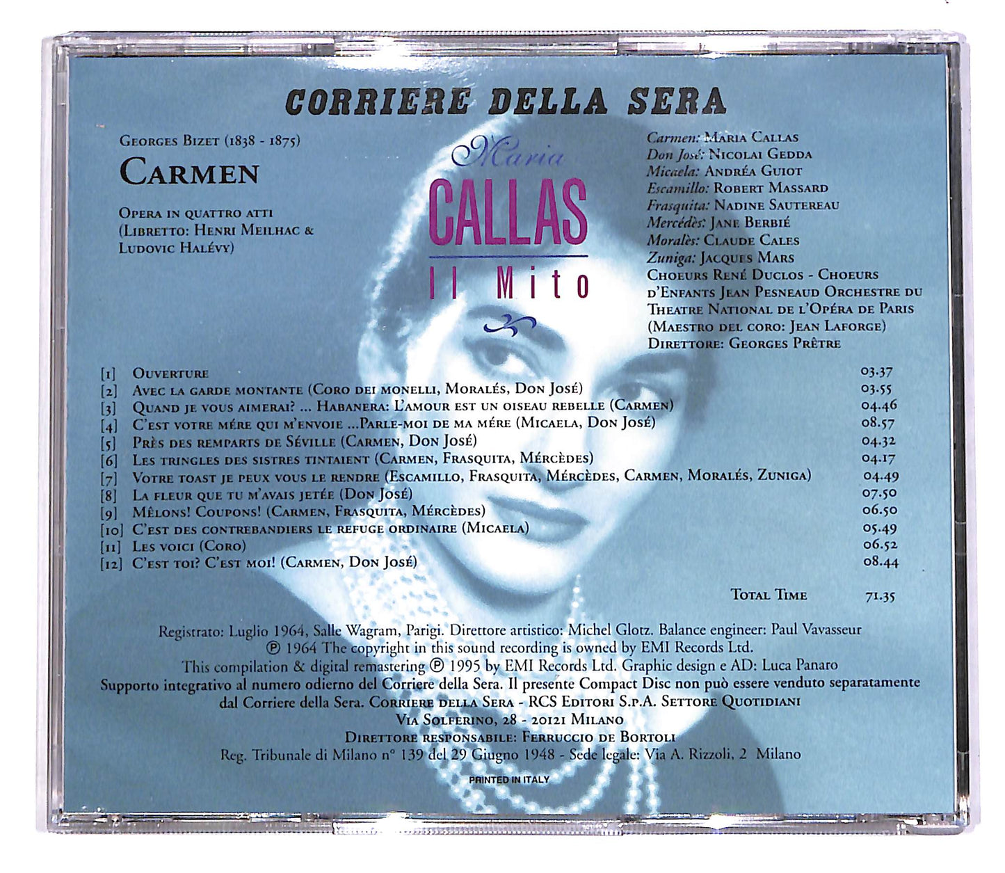 EBOND Maria Callas - Il Mito - Bizet - Carmen EDITORIALE CD CD060649