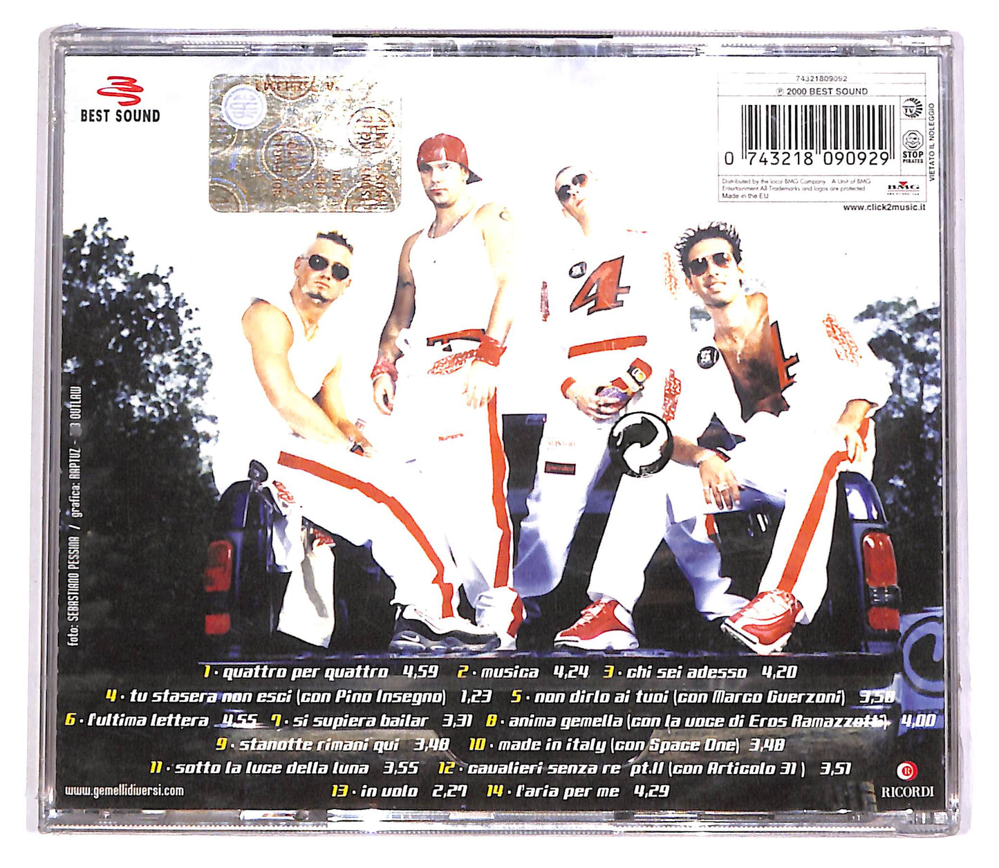 EBOND Gemelli DiVersi - 4x4 CD CD060768