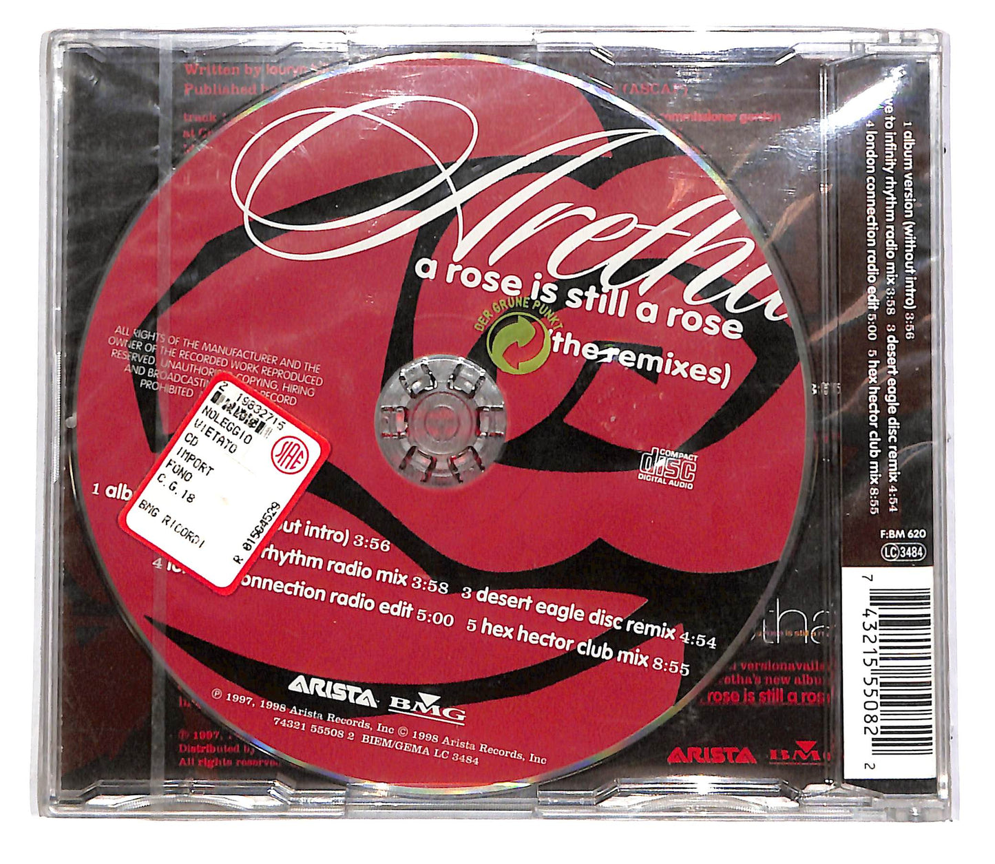EBOND Aretha Franklin - A Rose Is Still A Rose (The Remixes) CD CD060822