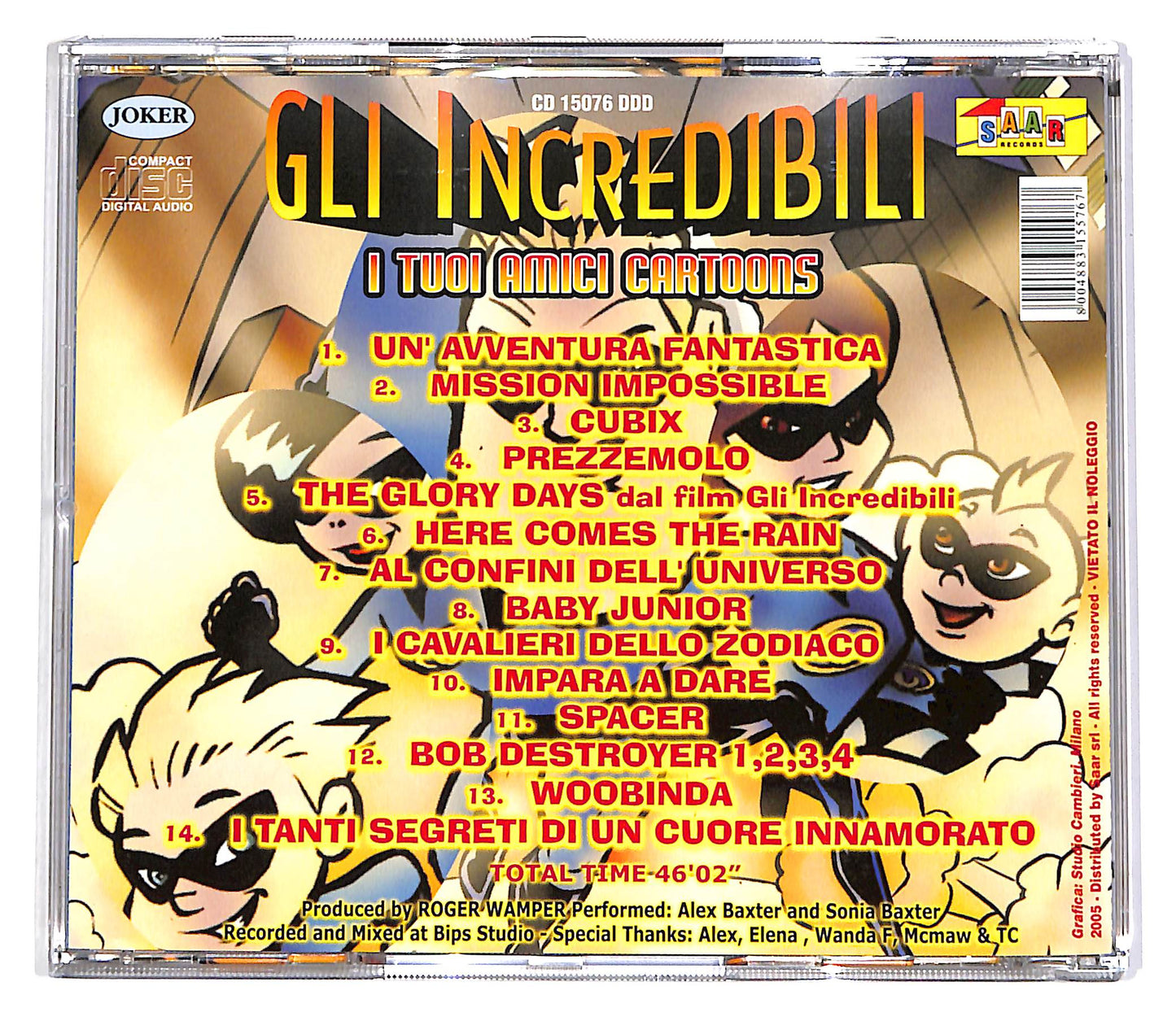 EBOND Gli Incredibili - I Tuoi Amici Cartoons CD CD060829