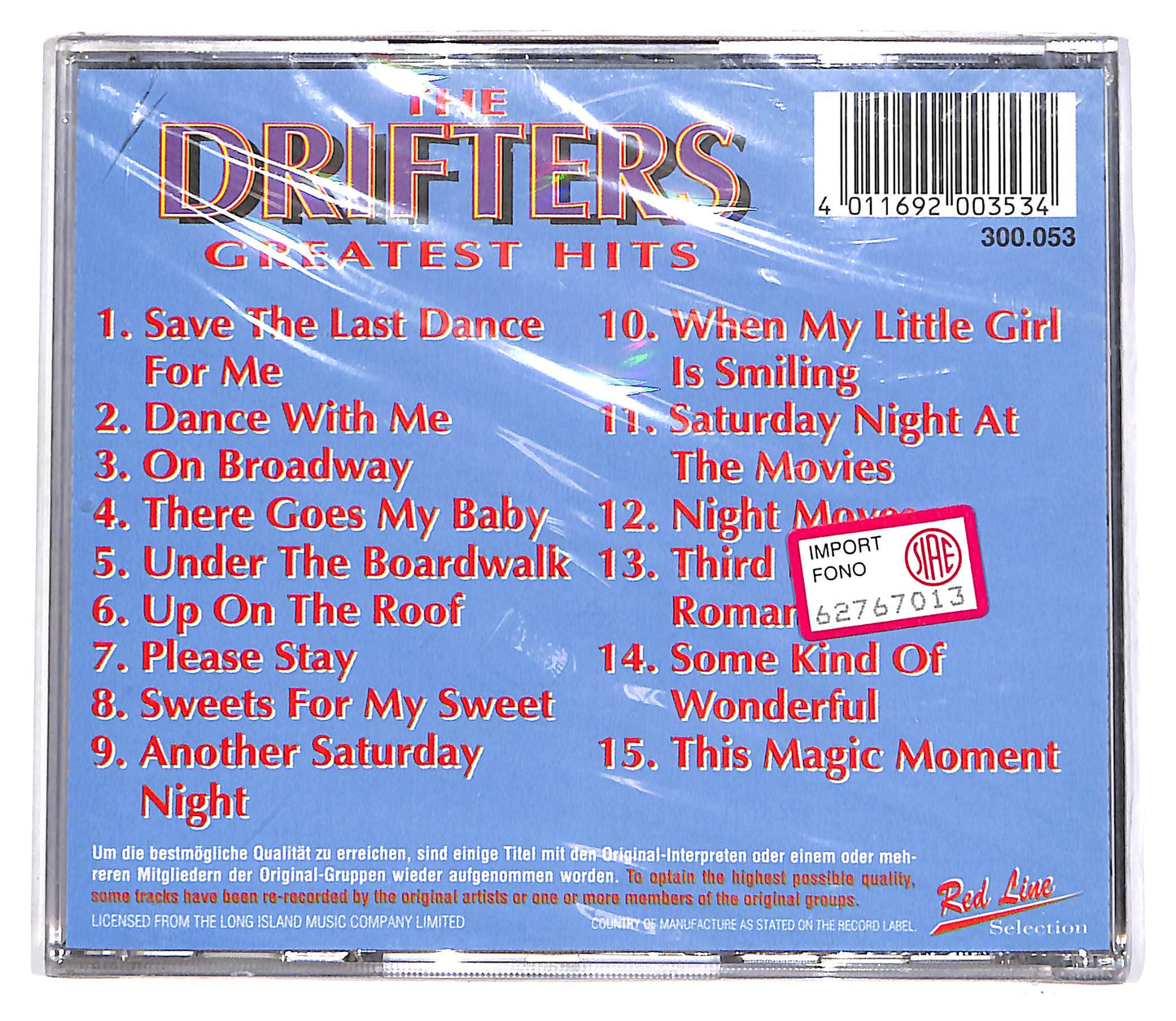 EBOND The Drifters - Greatest Hits CD CD060860