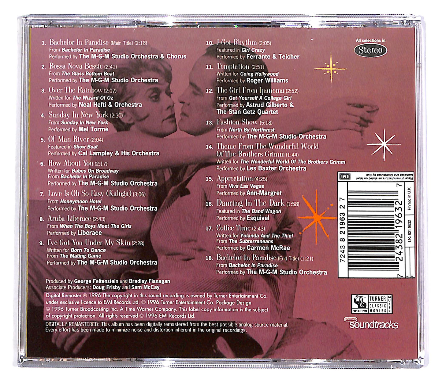 EBOND Bachelor In Paradise - Cocktail Classics From M-G-M Films CD CD060920