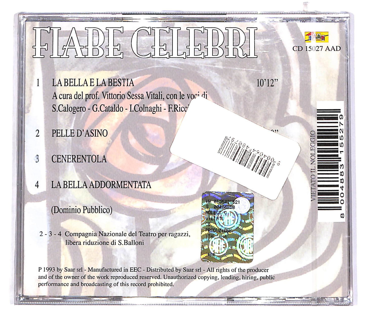 EBOND Various - Fiabe Celebri CD CD060926