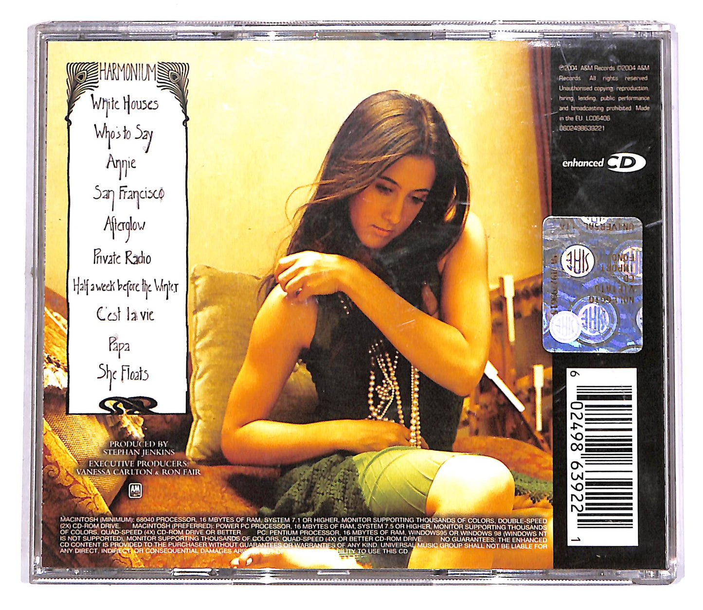 EBOND Vanessa Carlton - Harmonium CD CD061056