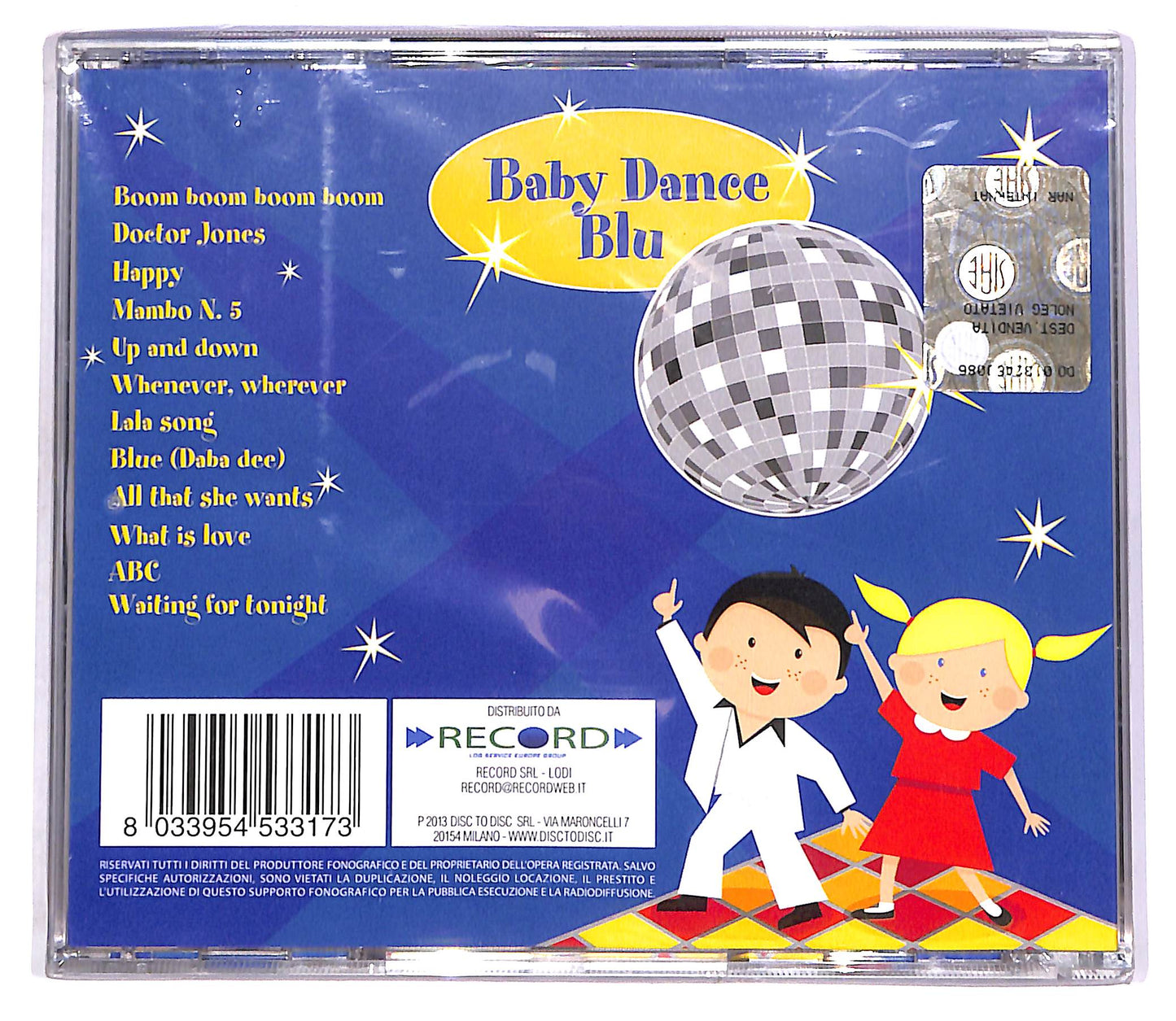 EBOND Various - Baby Dance Blu CD CD061116